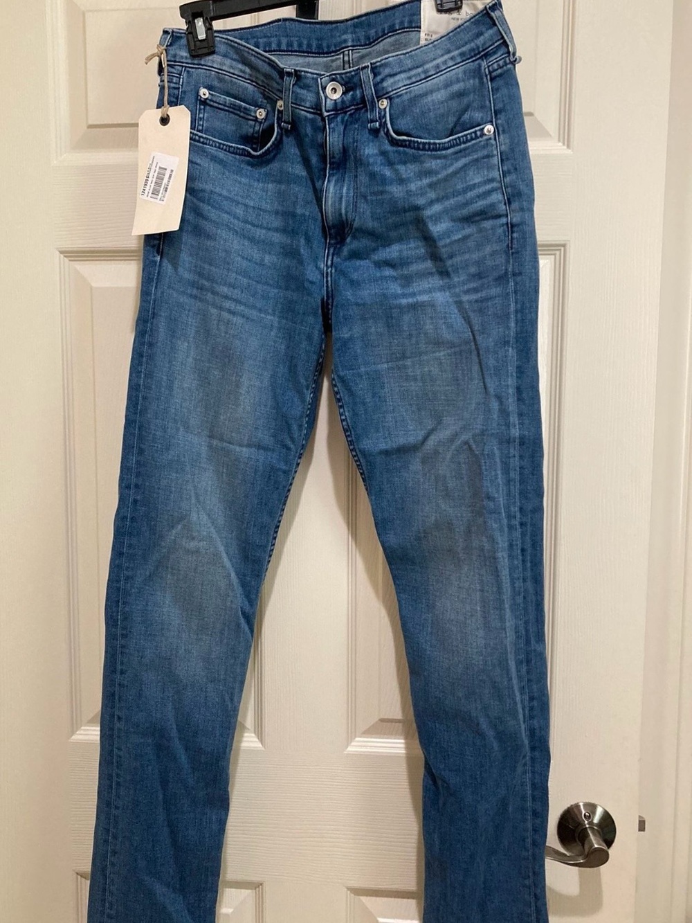 New rag & bone Men's Slim Fit 2 Blue Jeans 30 x 32